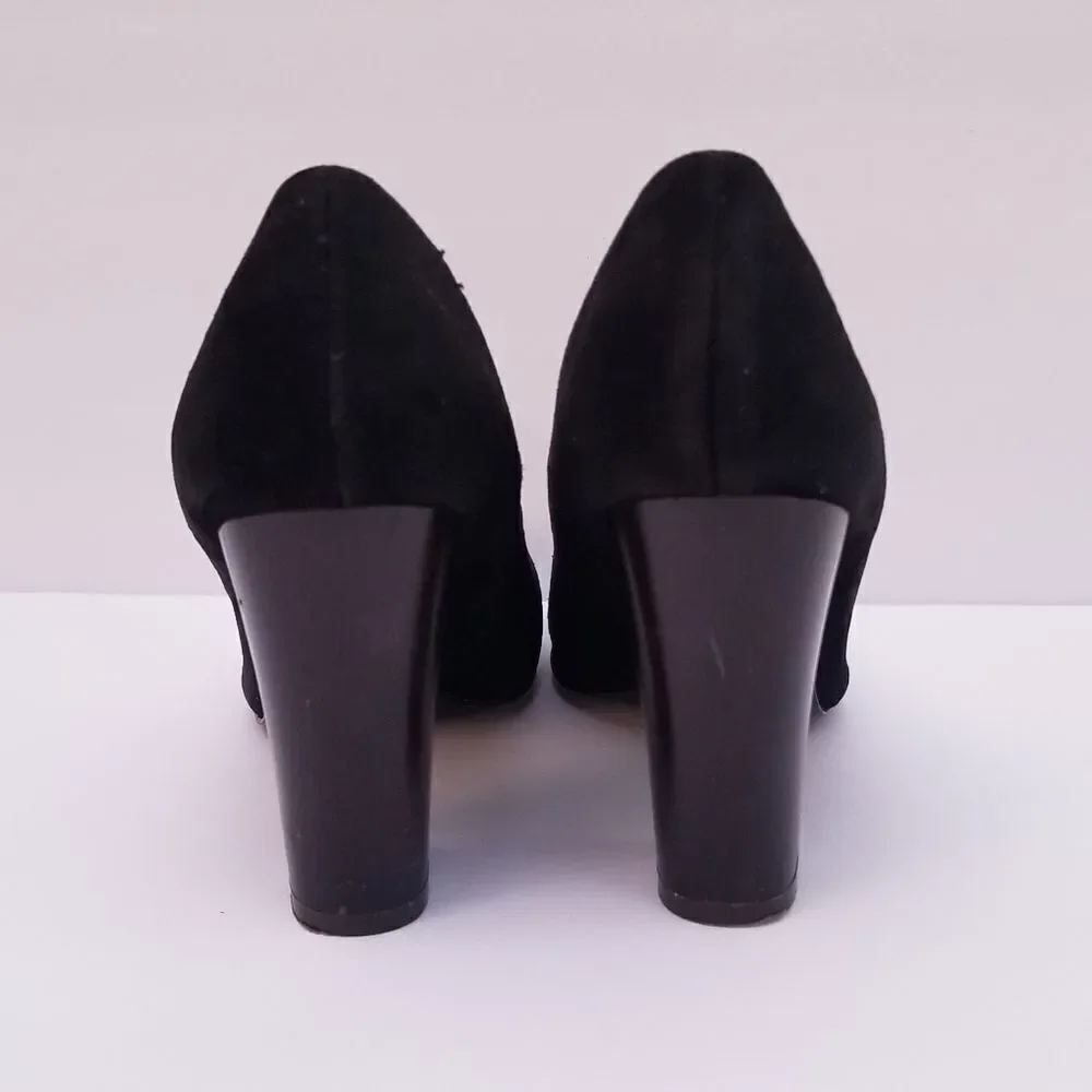 Missoni suede chunky heels